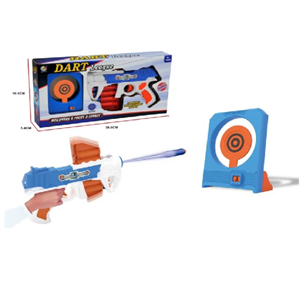 اسباب بازی تفنگ تیر فومی به همراه سیبل مدل A1634193B _اسباب بازی تفنگ